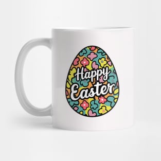 Happy Easter Bunny And Cat And Dog Mom Dad Boys Girls kids Mug